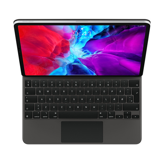 Apple MXQU2DK/A mobile device keyboard QWERTY Danish Black