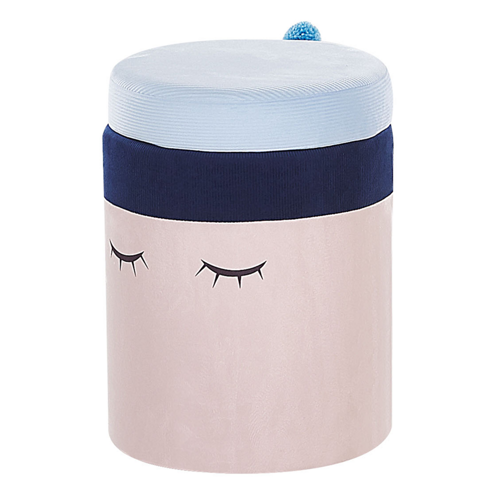 Beliani Poef roze SUSANNA