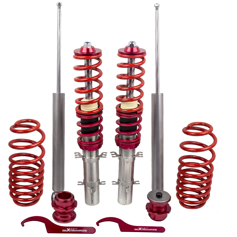 Coilovers for Audi VW Golf MK4 /Seat Leon /Skoda 1.8T 1.9 TDi 2.3V5 Lowering Kit
