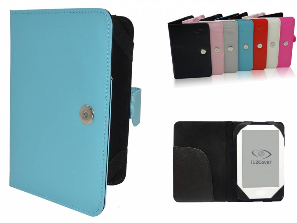 Pocketbook Touch lux 5 Book Cover | e-Reader bescherm hoes | blauw | Pocketbook