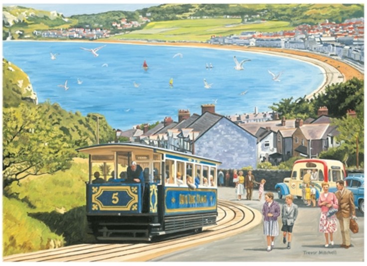 Seaside Tram Jigsaw