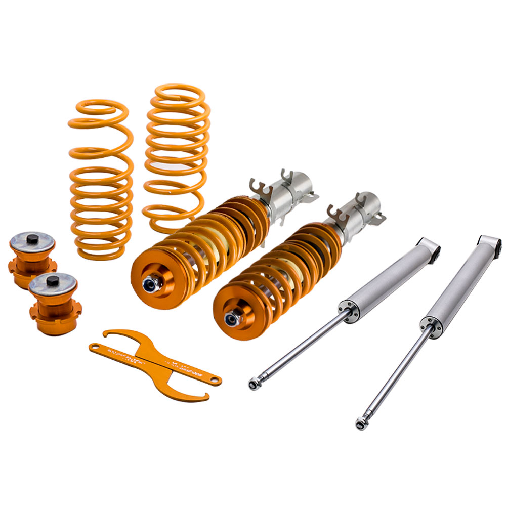 Coil Springs Adjustable Street Coilovers For Volkswagen Golf Mk4 Coilovers 2WD only A4 1998-2005