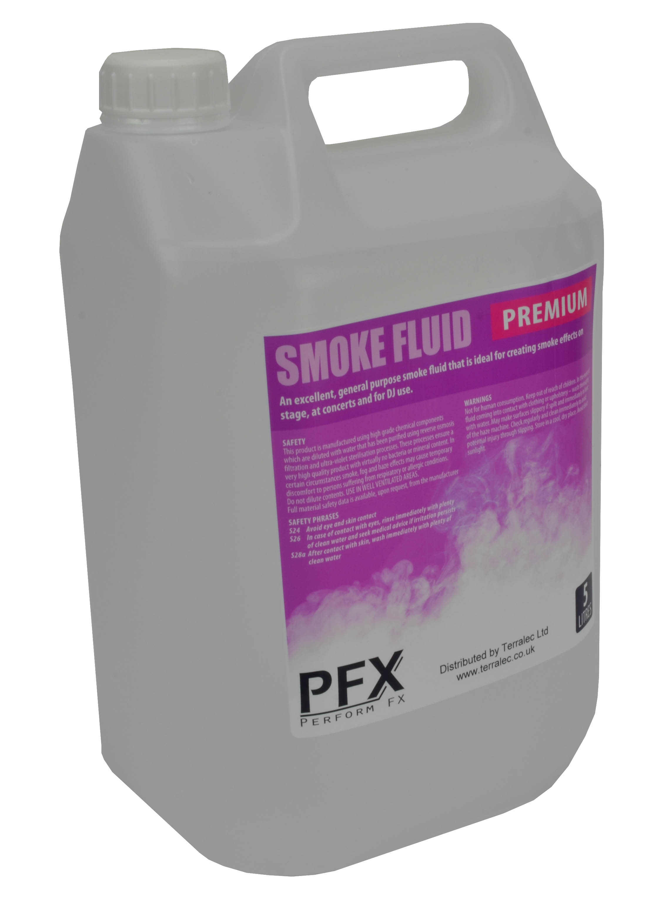 PFX Fog Fluid 5 Litre Medium Density by