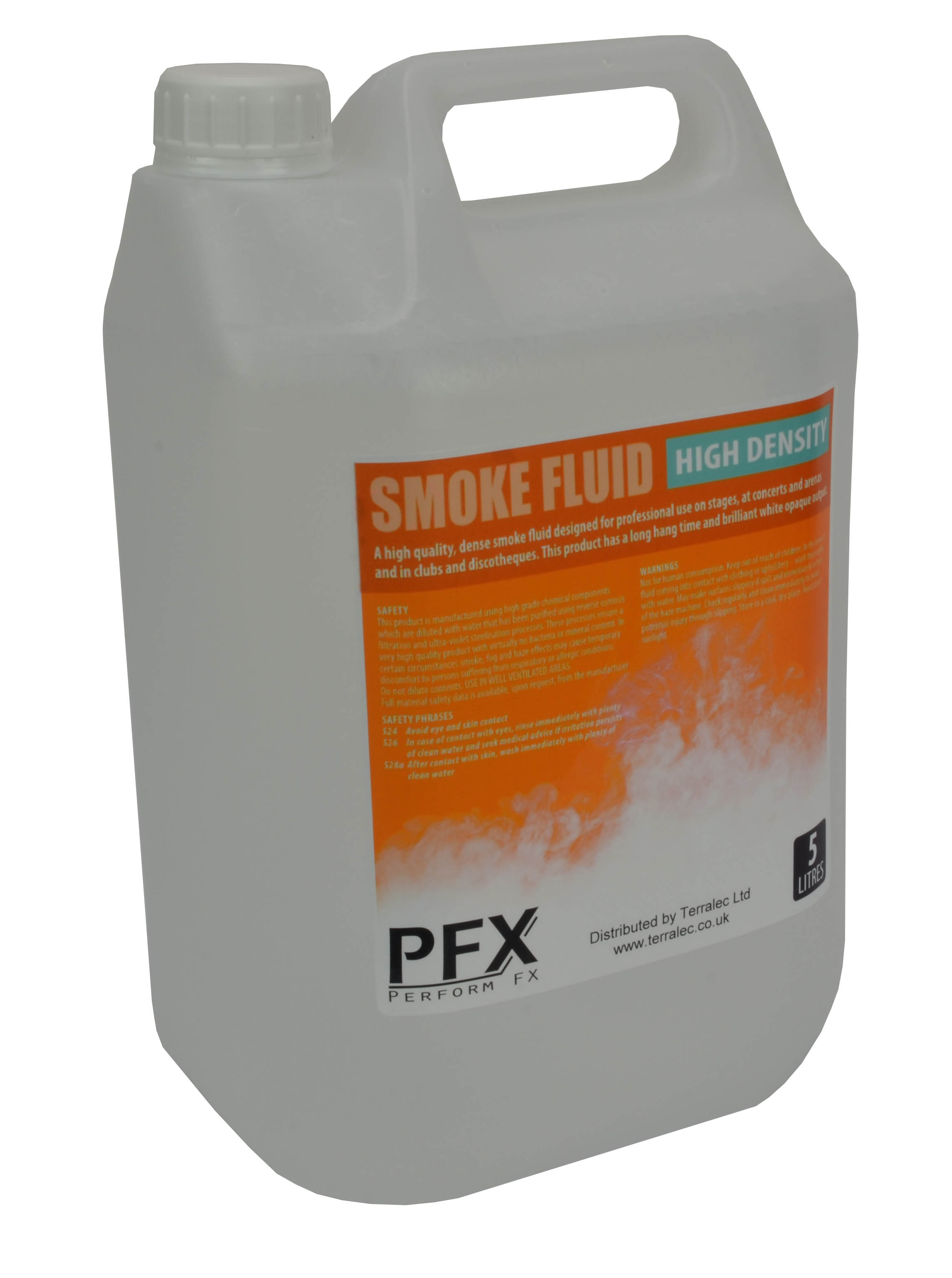 PFX Dense Smoke Fluid 5 Litre Professional by
