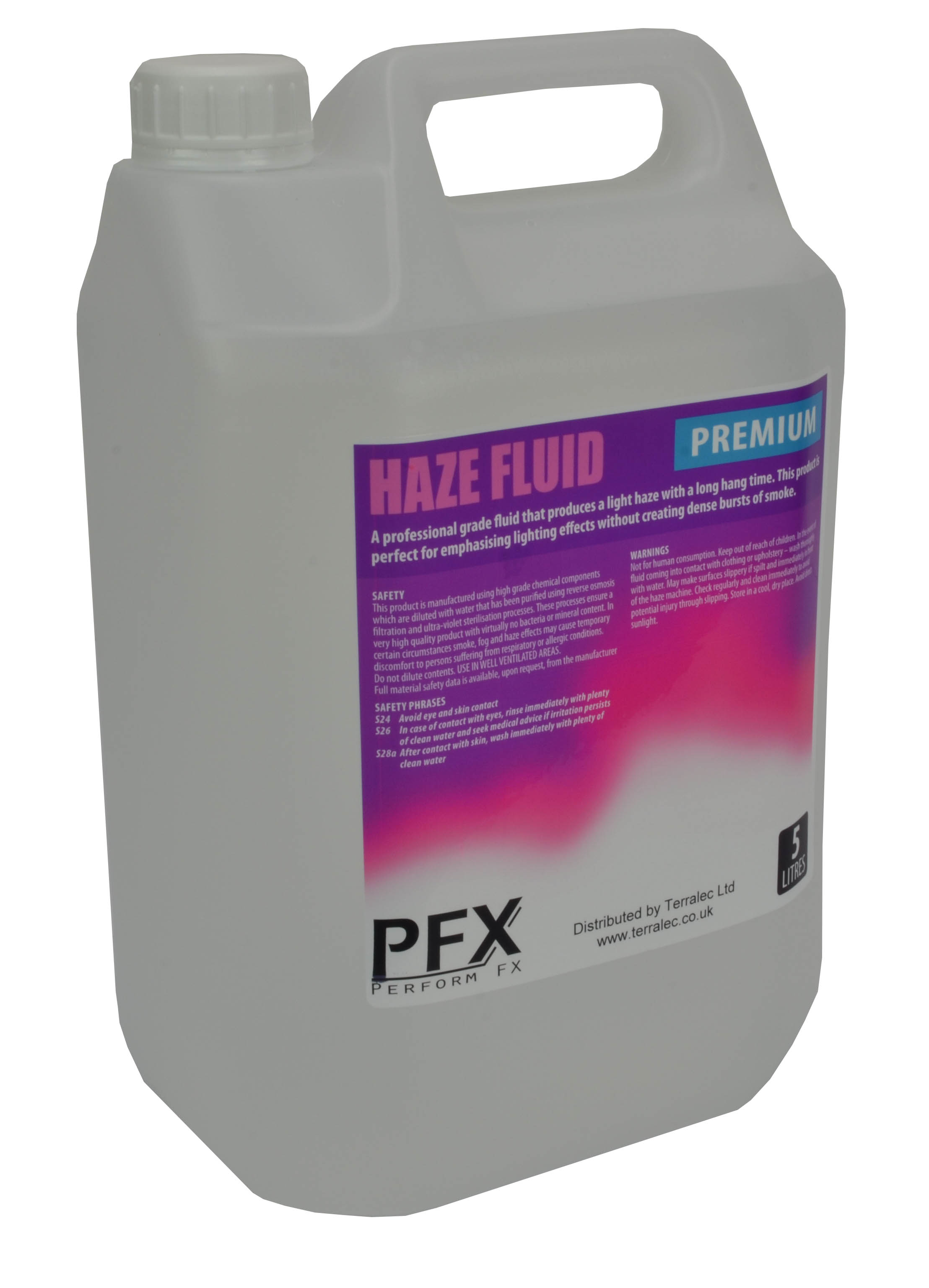 PFX Haze Fluid Premium 5 Litres by