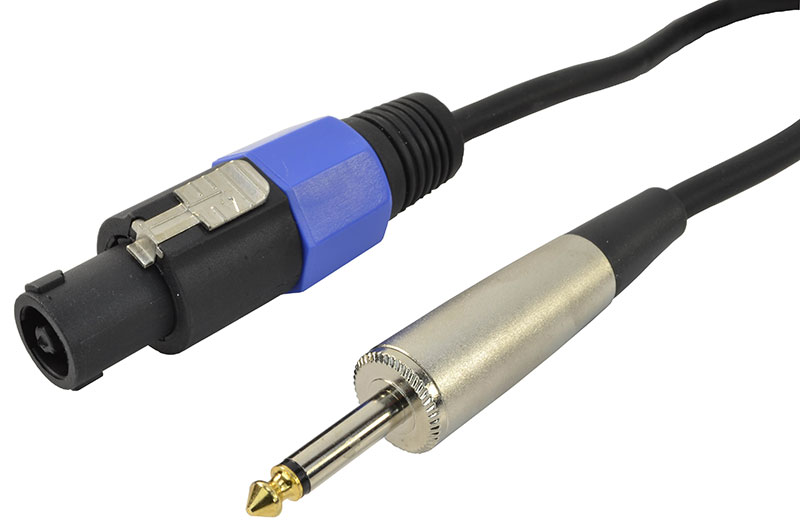 Cobra Speaker Lead - Speaker To 1/4" Jack Plug 6m