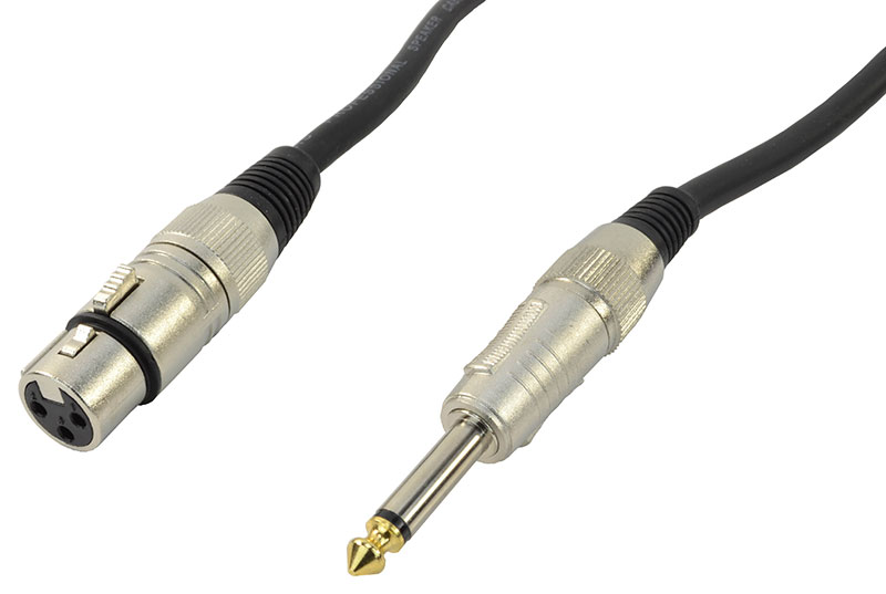 Cobra Speaker Lead XLR Female To 1/4 inch Jack Plug 6m