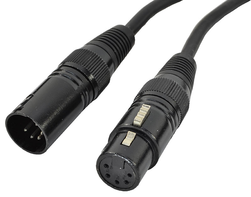 Cobra 5 Pin XLR To XLR DMX Cable 1.5M