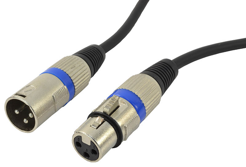 Cobra Cables Balanced XLR Mic Lead 3m Black