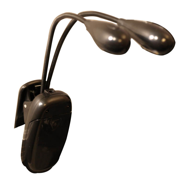 Cobra Clip On Music Stand Dual LED Light
