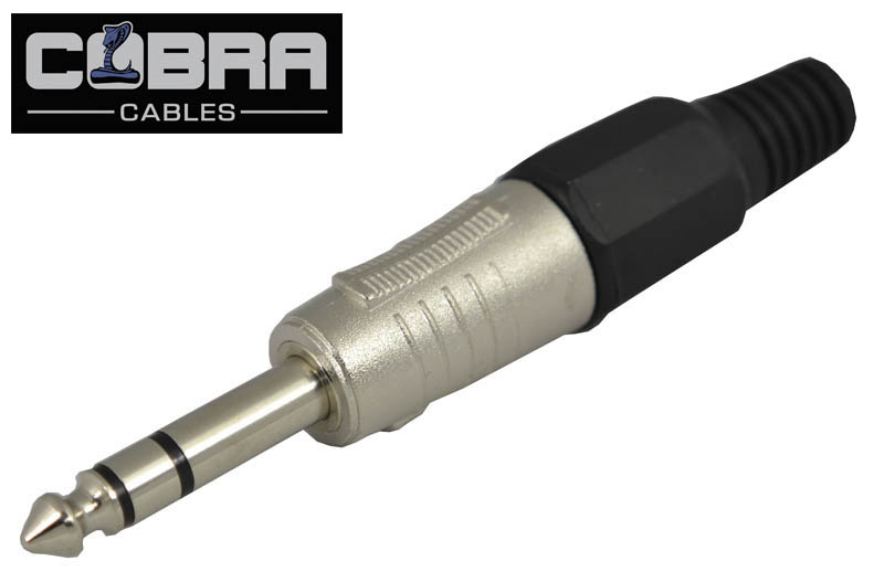 Cobra Cables Jack Plug Stereo - Metal