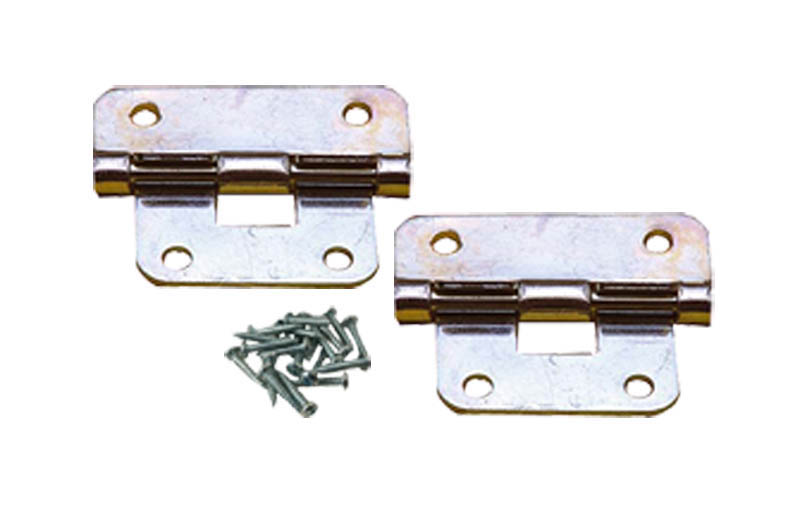 Penn Hook-over Hinge With Screws Pack Of 2