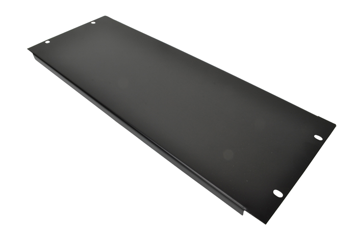 Cobra 4 U 19" Blank Rack Panel With Black Finish