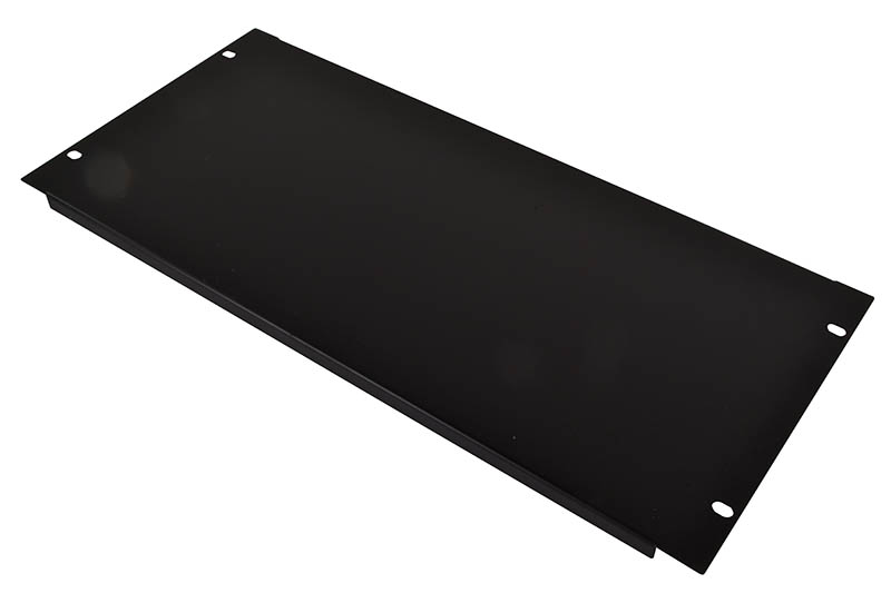 Cobra 6 U 19" Blank Rack Panel With Black Finish