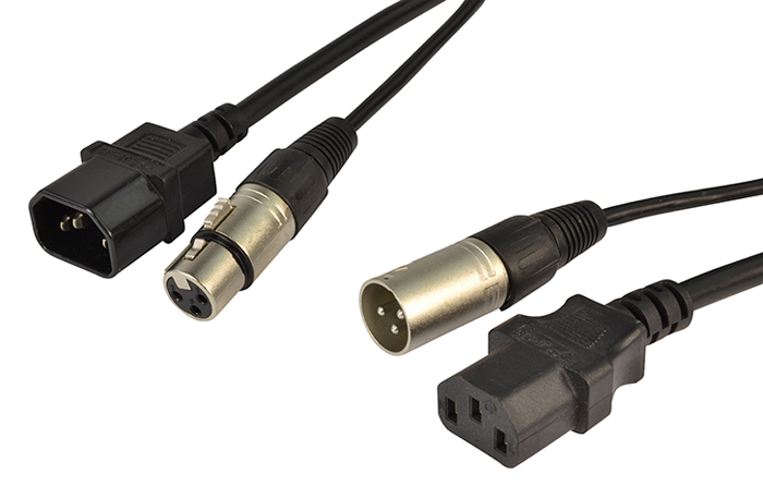 Cobra Cables Audio & Power Cable 5M XLR and IEC - IEC