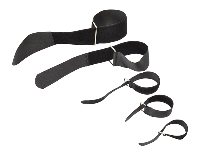 Cobra Cables Cable Ties With Hook and Loop  Fastening 20 x 200mm Pack of 10