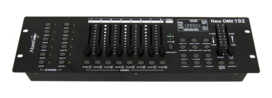 Atomic4dj DMX Controller 192 Channels by Atomic