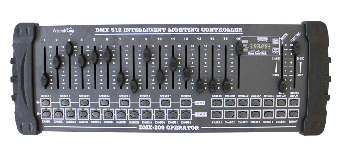 Atomic4dj DMX Controller 192 Channels by Atomic
