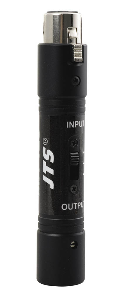 JTS Adjustable In-Line Attenuator