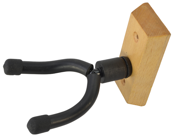 Cobra Wall Mount Guitar Hanger with Fixings for Electric, Acoustic & Classic Guitars