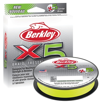 Berkley X5 Flame Green Braid | Green | 300m