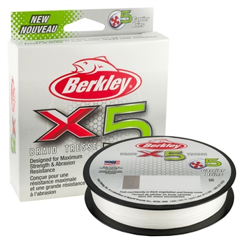 Berkley X5 Crystal Braid | Clear | 150m