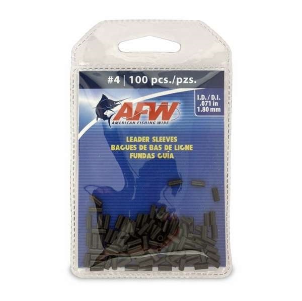 American Fishing Wire Single Barrel Leader Sleeves  | 0.84mm
