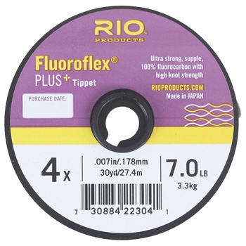 RIO Fluoroflex Plus Tippet 30yd  | 30yd