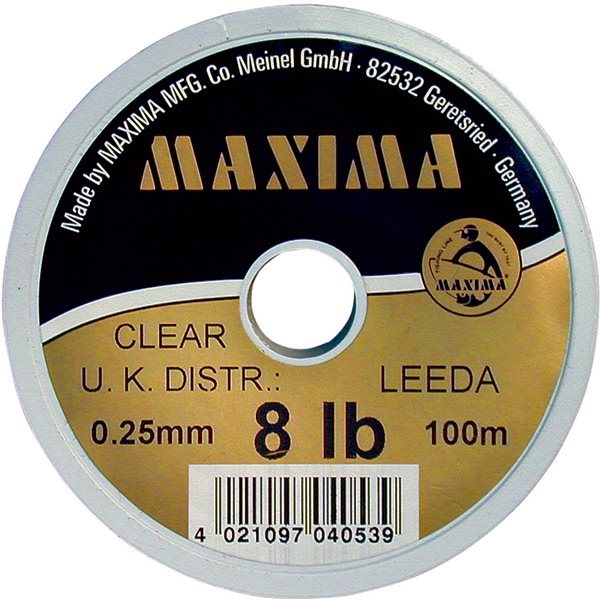 Maxima Clear 100m Line | Clear | 12lb
