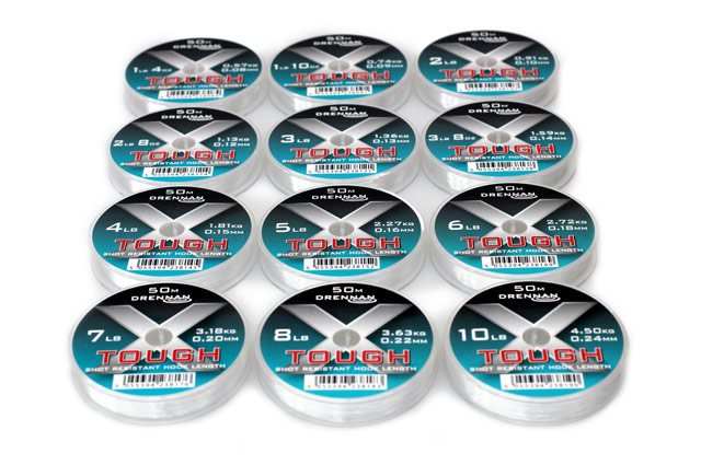 Drennan X-Tough Mono 50m | Clear | 0.10mm