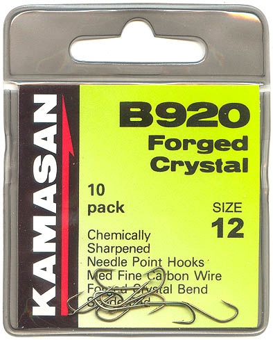 Kamasan B920 Forged Crystal Hooks
