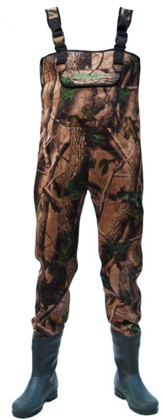 Allcock Camouflage Neoprene Chest Waders | Camo | 8