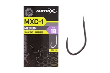 Matrix MXC-1 All Round Commercial Barbless Spade End Hooks