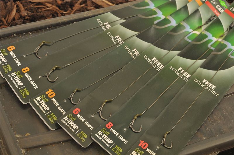 Korda N Trap DF Rig Wide Gape  | 10