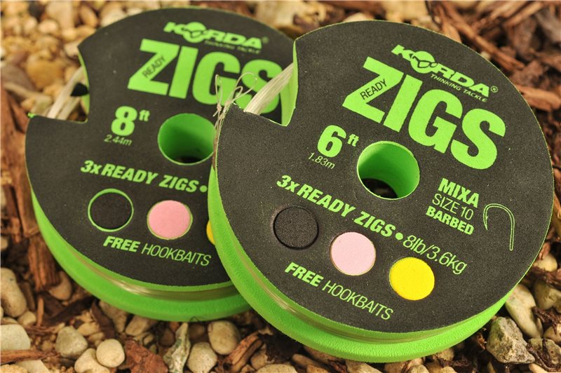 Korda ready-tied zigs  | 12ft