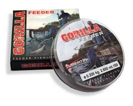 Tubertini Gorilla Feeder Line 150m Spool | Brown | 8.37lb/0.23mm