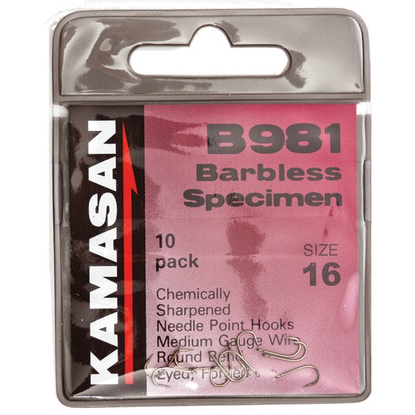 Kamasan B981BL Eyed Hook
