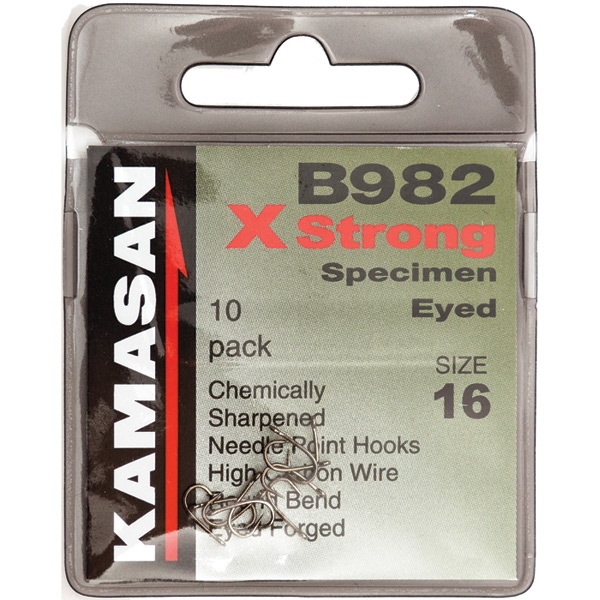Kamasan B982BL Eyed Hook