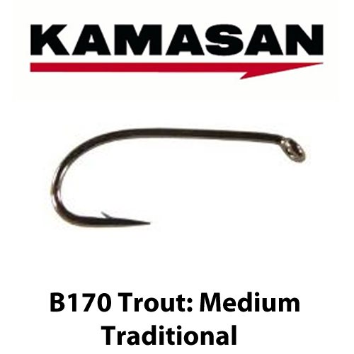 Kamasan B170 Medium Traditional Trout Hooks