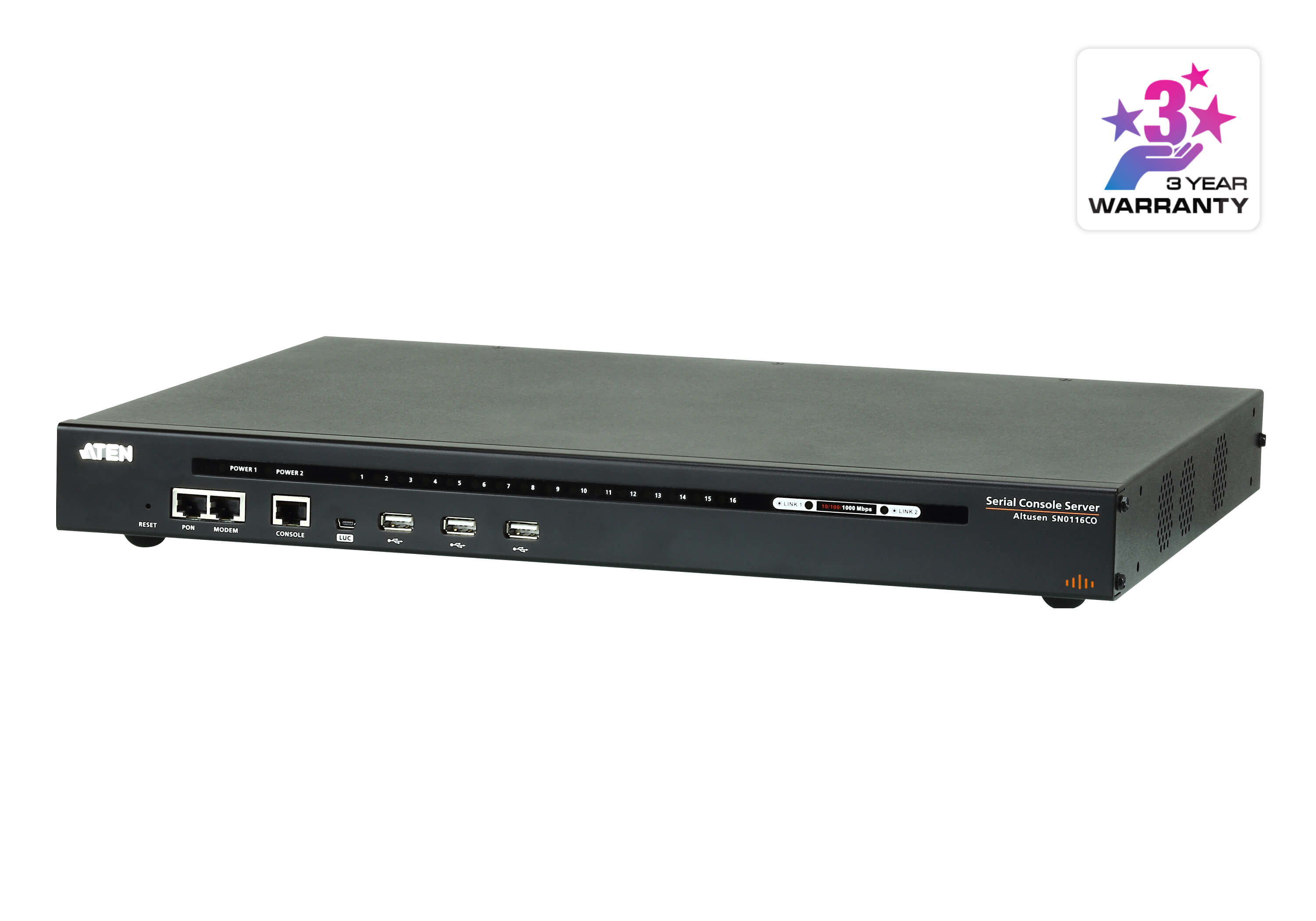 Aten SN0116CO console server RJ-45/Mini-USB