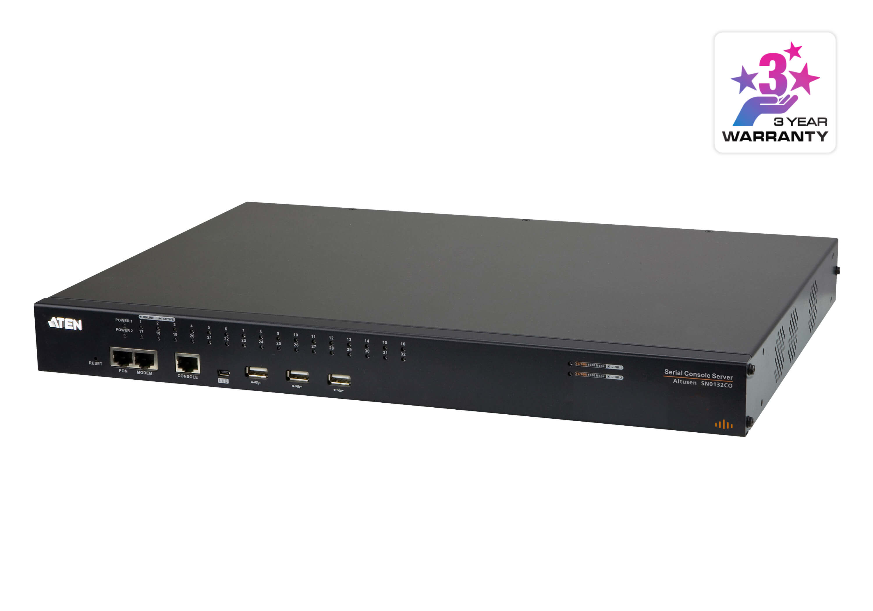 Aten SN0132CO console server RJ-45/Mini-USB