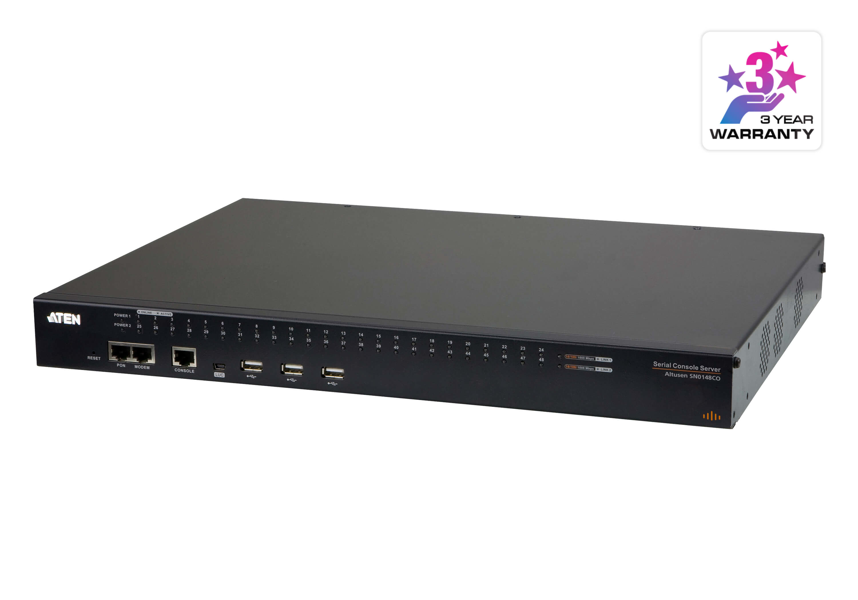 Aten SN0148CO console server RJ-45/Mini-USB