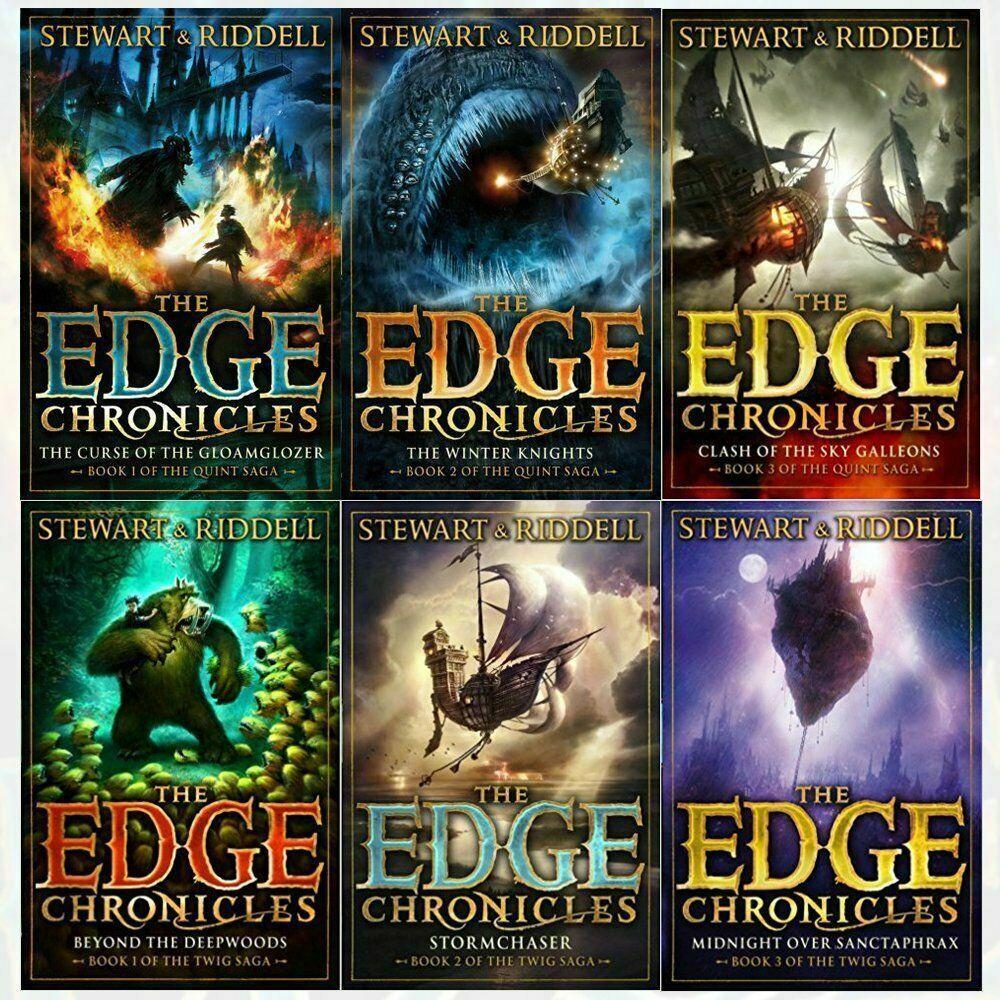 Penguin Edge Chronicles 6 Books Set - Young Adult - Paperback - Stewart & Riddell