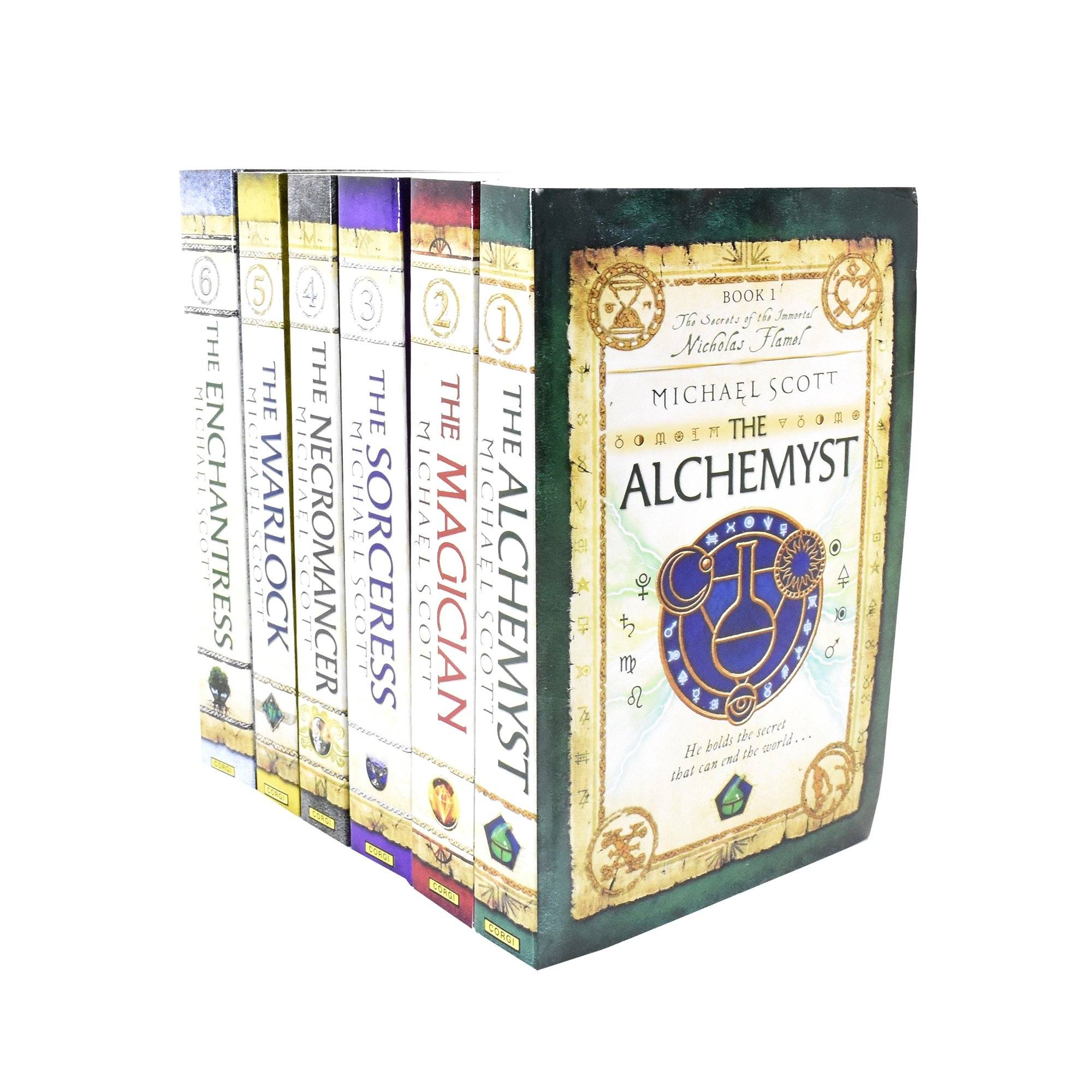 Corgi Secrets Immortal Nicholas Flamel 6 Books Collection - Young Adult - Paperback - Michael Scott