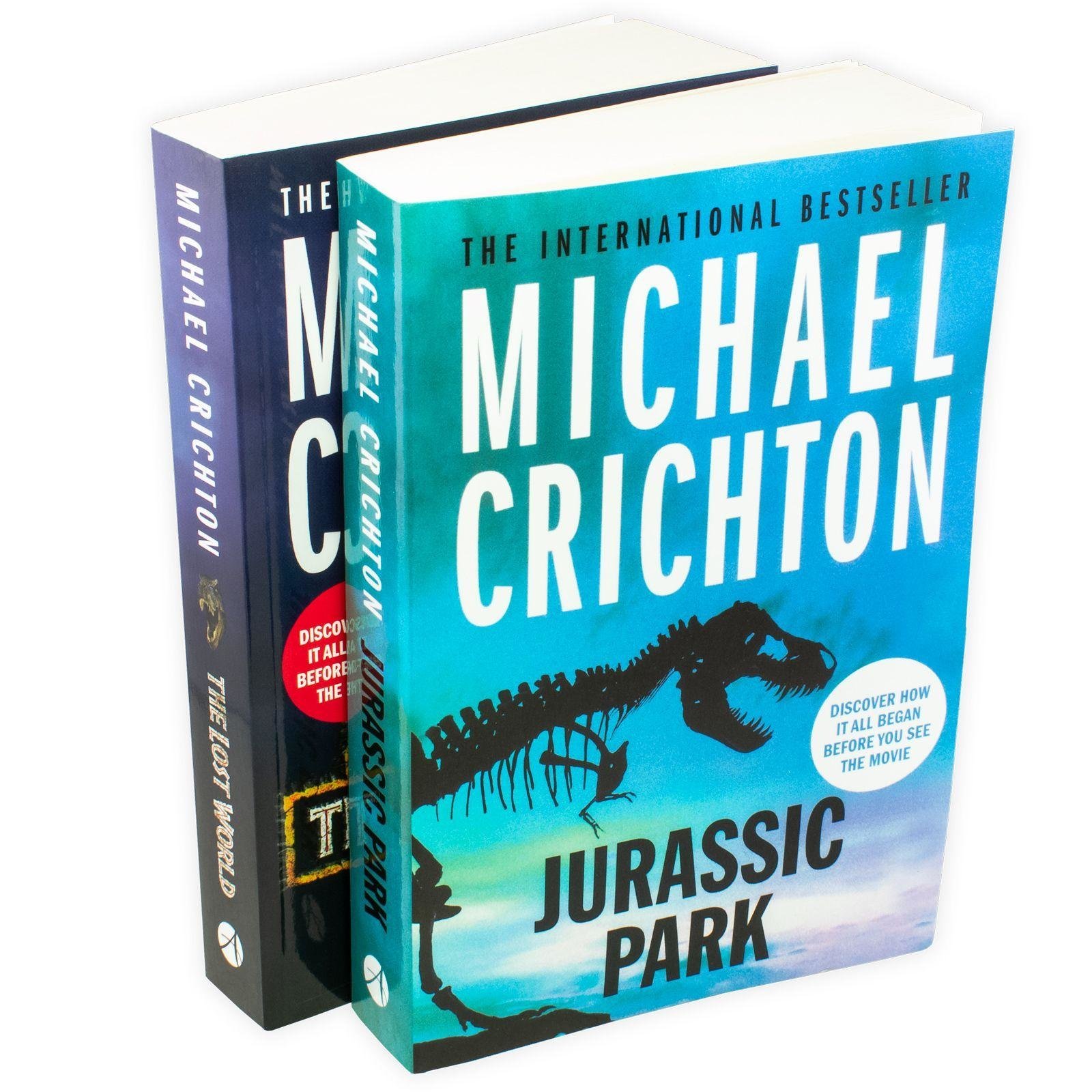 Arrow Books Jurassic Park 2 Book Collection - Young Adult - Paperback - Michael Crichton