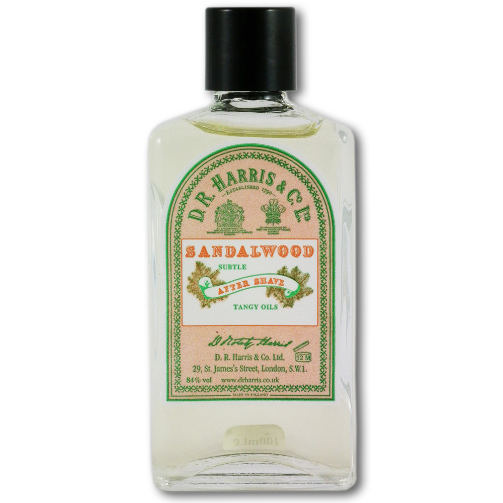 D R Harris Sandalwood Aftershave 100ml