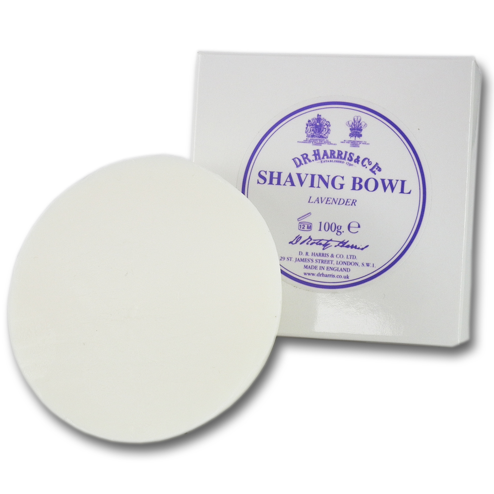 D R Harris Shaving Soap Refill in Lavender 100g