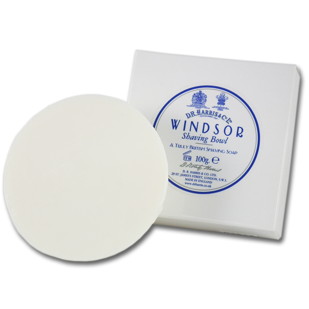 D R Harris Shaving Soap Refill in Windsor 100g