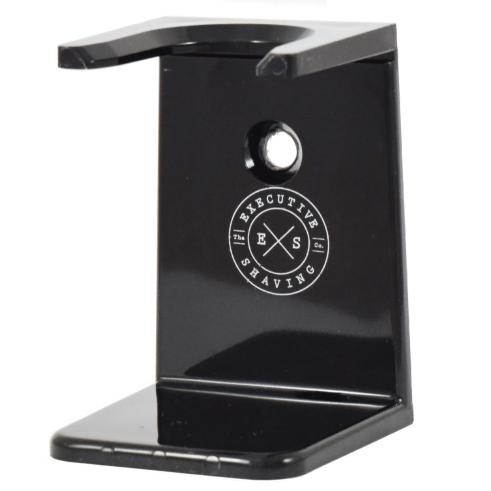 Executive Shaving Universal Shaving Brush Stand in Black