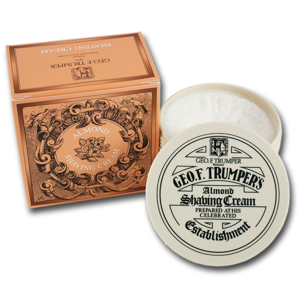 Geo F Trumper Almond Shaving Cream 200g